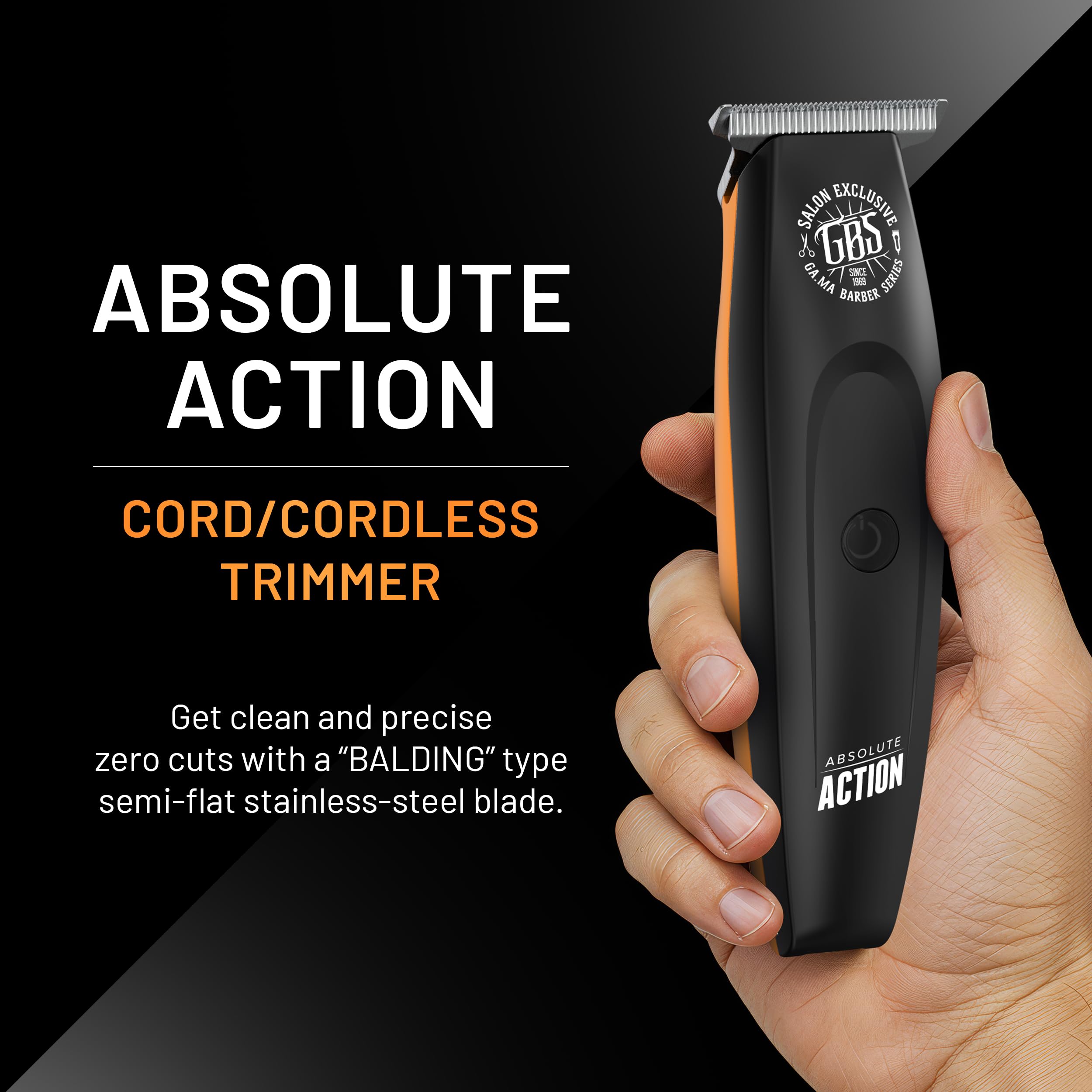 Amazon.com: GA.MA Italy Absolute Action T-Blade Trimmer, Corded or